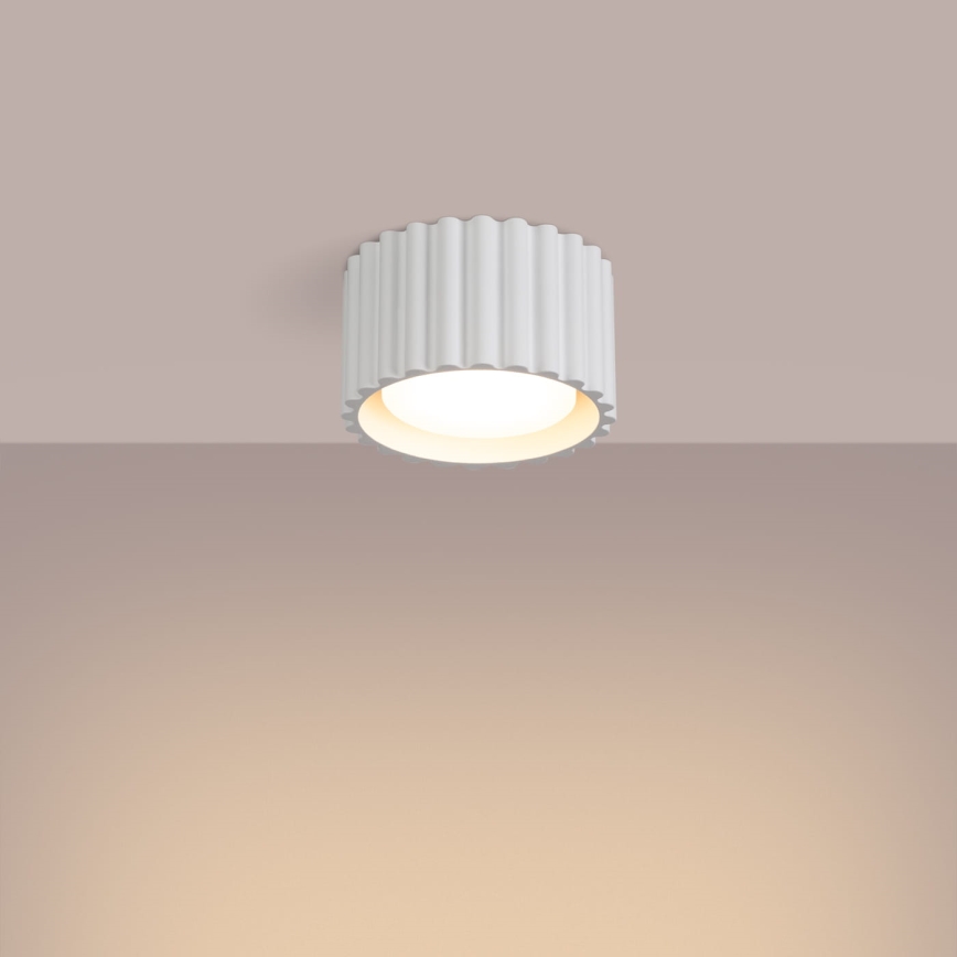 AURA Spotlight 1xGX53/10W/230V, Ø 10 cm, White
