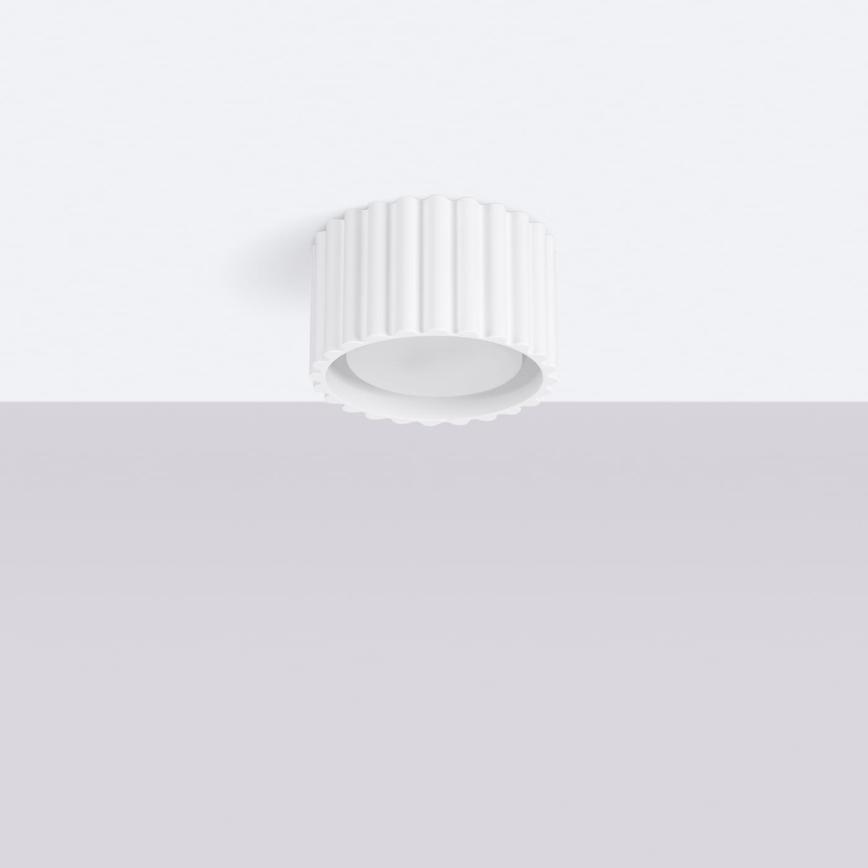 AURA Spotlight 1xGX53/10W/230V, Ø 10 cm, White
