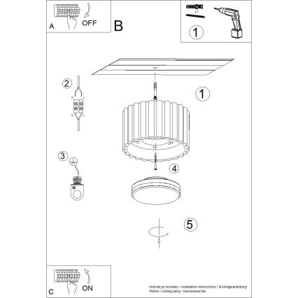 AURA Spotlight 1xGX53/10W/230V, Ø 10 cm, White