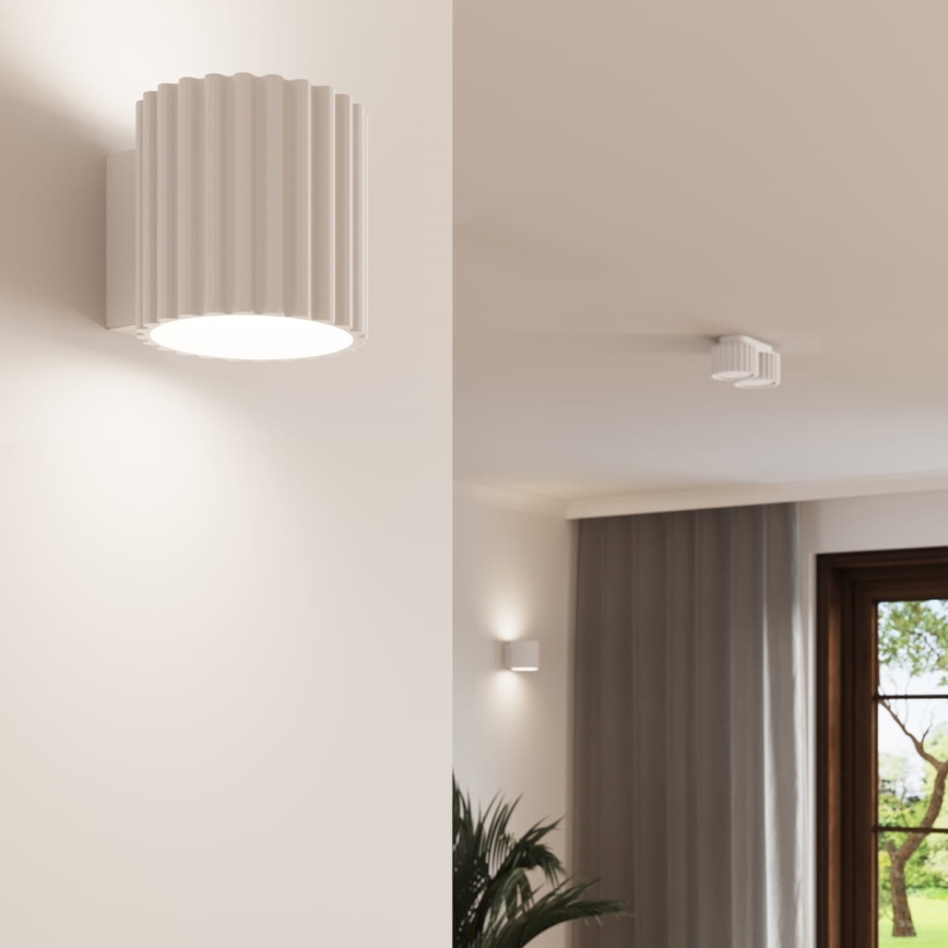 AURA Spot Fixture 2xGX53/10W/230V White