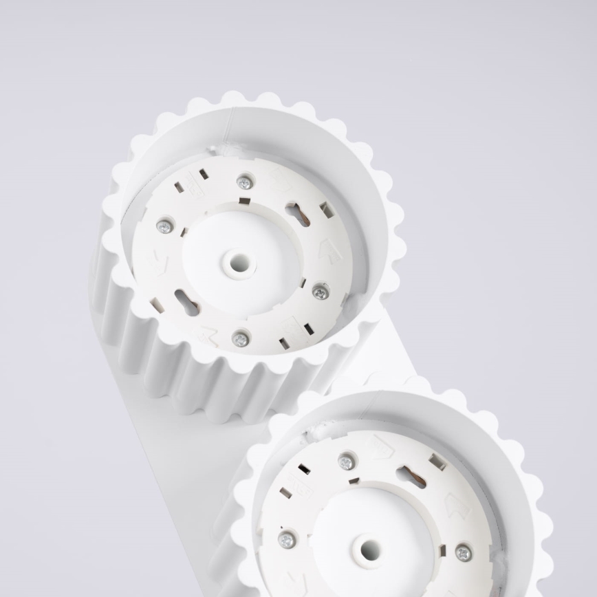 AURA Spot Fixture 2xGX53/10W/230V White