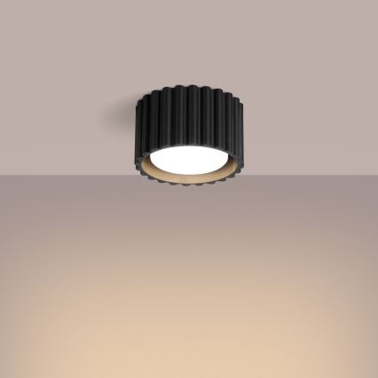 AURA Spotlight 1xGX53/10W/230V, Ø 10 cm, Black