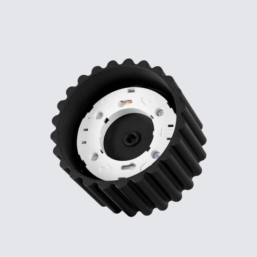 AURA Spotlight 1xGX53/10W/230V, Ø 10 cm, Black