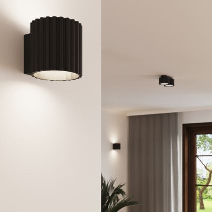 AURA Spotlight, 2x GX53/10W, 230V, Black