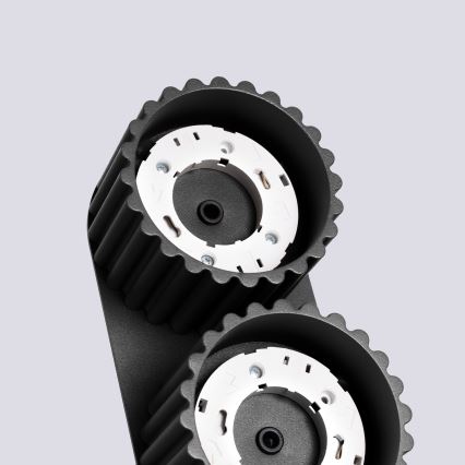 AURA Spotlight, 2x GX53/10W, 230V, Black