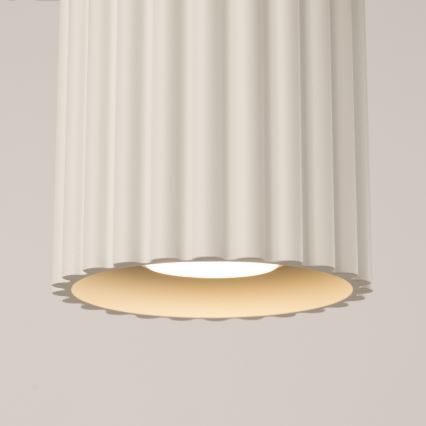 AURA spotlight 1xGU10/10W/230V 10 cm cream