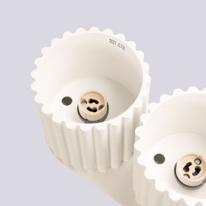 AURA Spotlight 2xGU10/10W/230V Cream