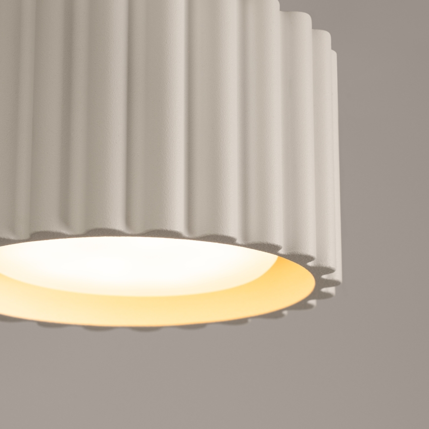 AURA spotlight 1xGX53/10W/230V diameter 10 cm cream