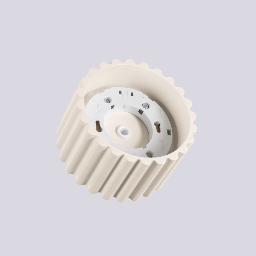 AURA spotlight 1xGX53/10W/230V diameter 10 cm cream