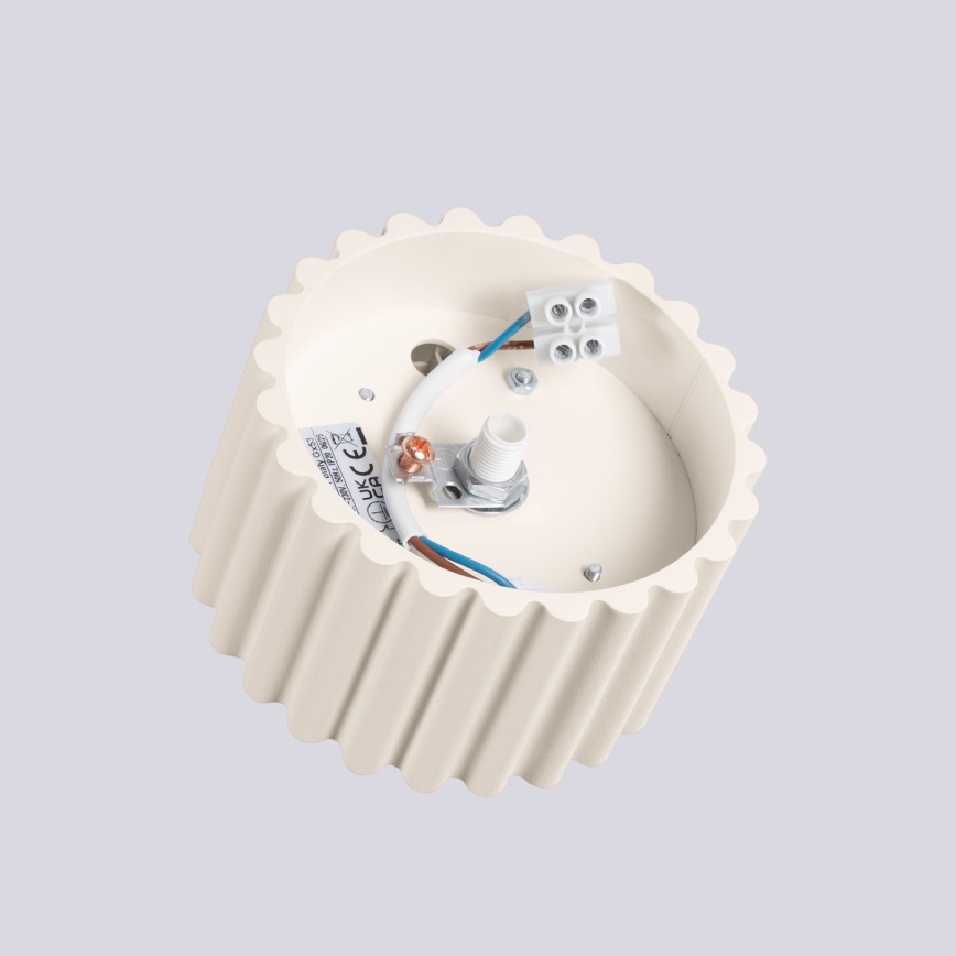 AURA spotlight 1xGX53/10W/230V diameter 10 cm cream