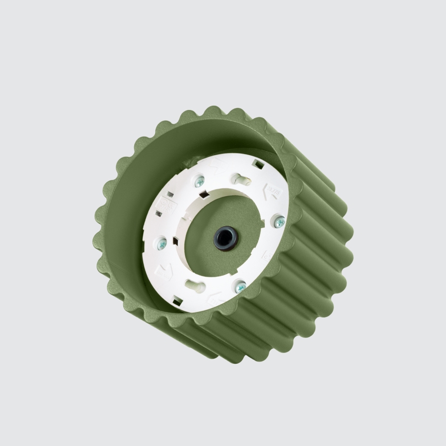 AURA Spotlight 1xGX53/10W/230V Ø 10 cm Green