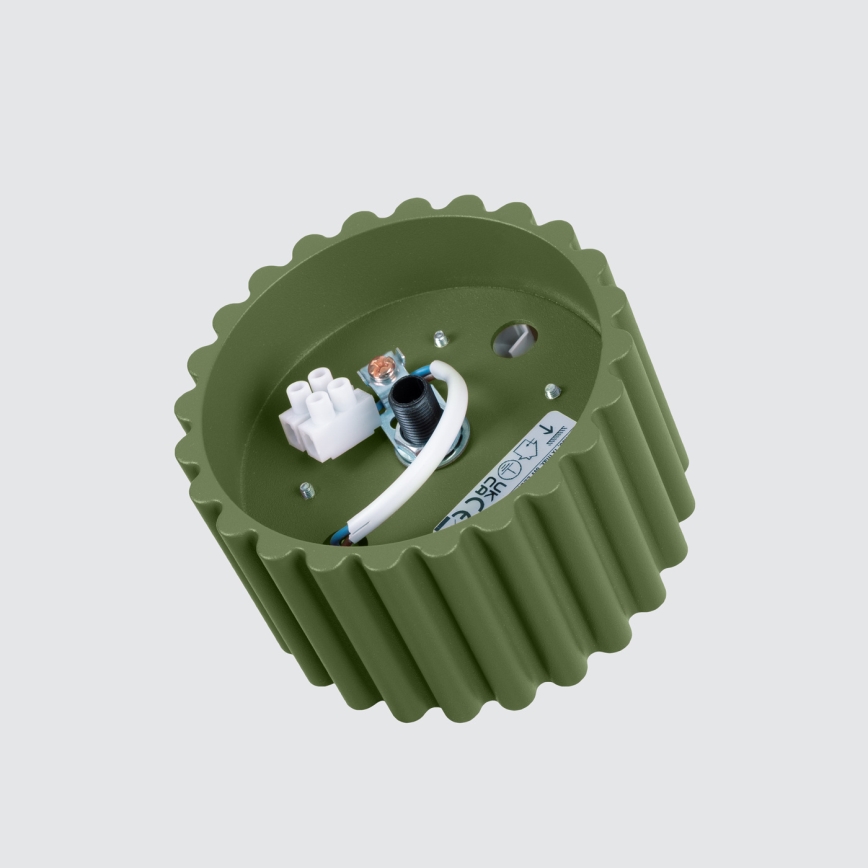AURA Spotlight 1xGX53/10W/230V Ø 10 cm Green