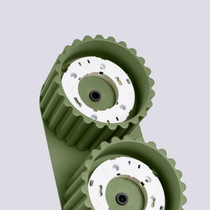 AURA 2x GX53/10W/230V Spotlight, Green