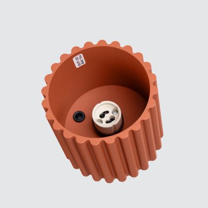 AURA spotlight 1x GU10/10W/230V, Ø 10 cm, orange