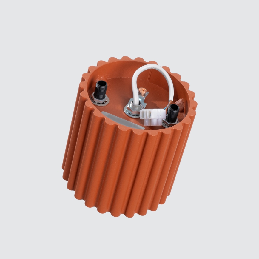 AURA spotlight 1x GU10/10W/230V, Ø 10 cm, orange