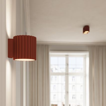AURA Spotlight 2xGU10/10W/230V Orange