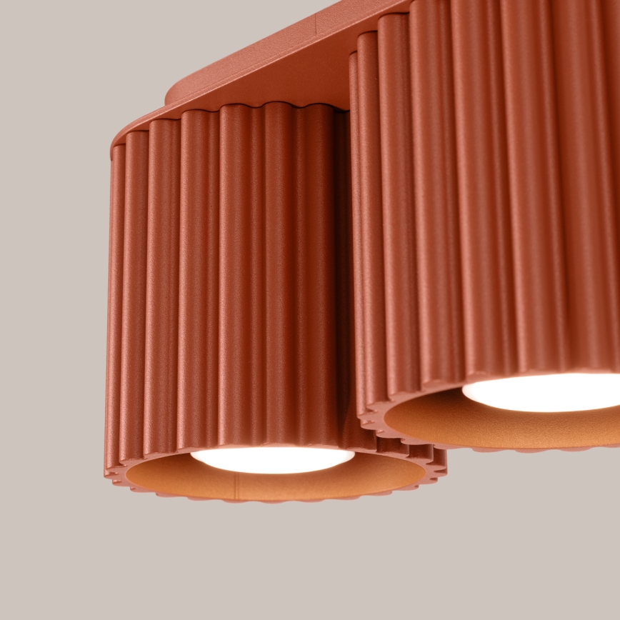 AURA Spotlight 2xGU10/10W/230V Orange