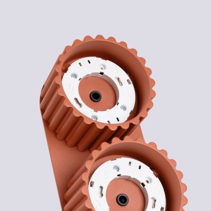 AURA Spotlight 2xGX53/10W/230V Orange