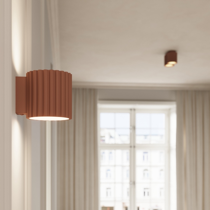 AURA 2x GU10/10W/230V Spotlight, Brown