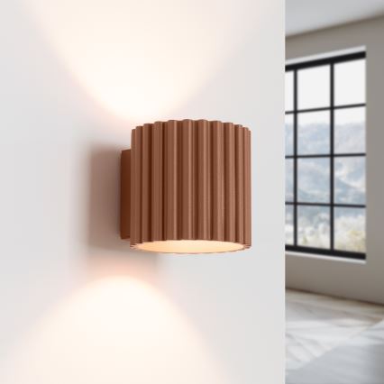 AURA Wall Light 1x G9/10W/230V, Brown