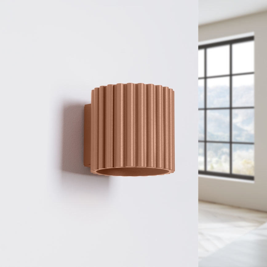 AURA Wall Light 1x G9/10W/230V, Brown