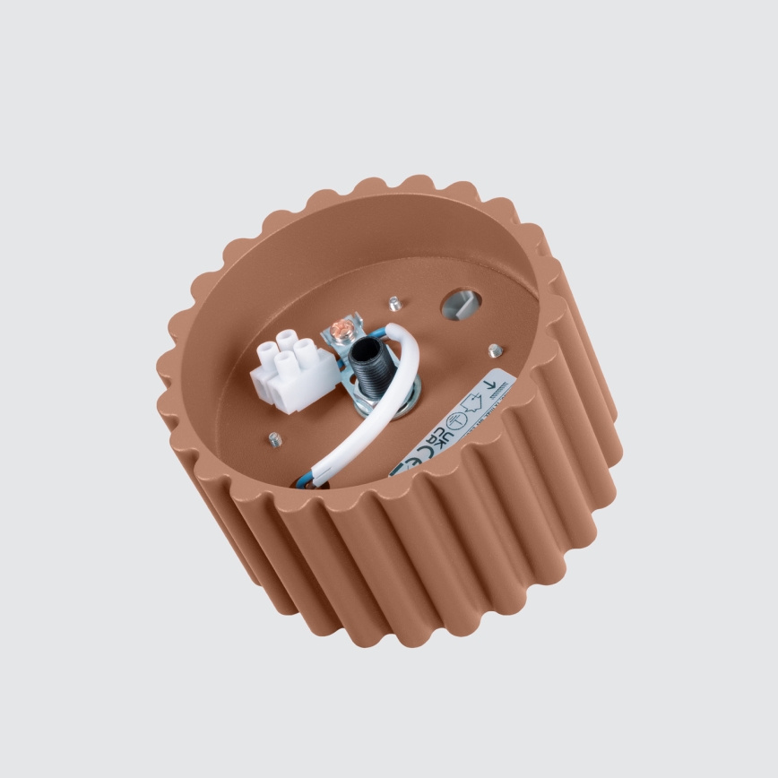 AURA spotlight 1xGX53/10W/230V, 6 cm, brown