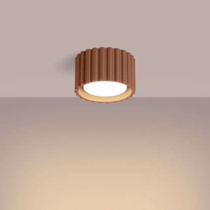 Spotlight AURA 1xGX53/10W/230V Ø 10 cm, Brown