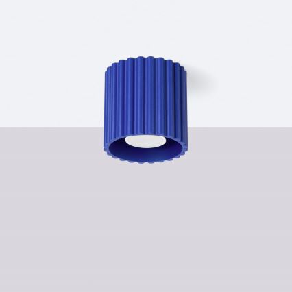 AURA Spotlight 1xGU10/10W/230V 10 cm Blue