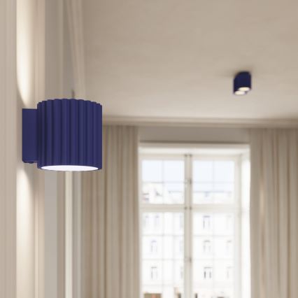 AURA spotlight 2xGU10/10W/230V blue