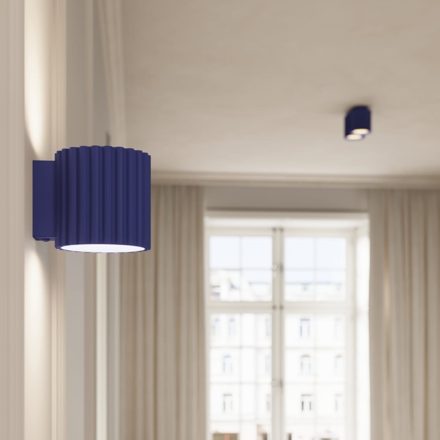 AURA spotlight 2xGU10/10W/230V blue
