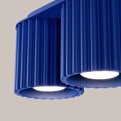 AURA spotlight 2xGU10/10W/230V blue