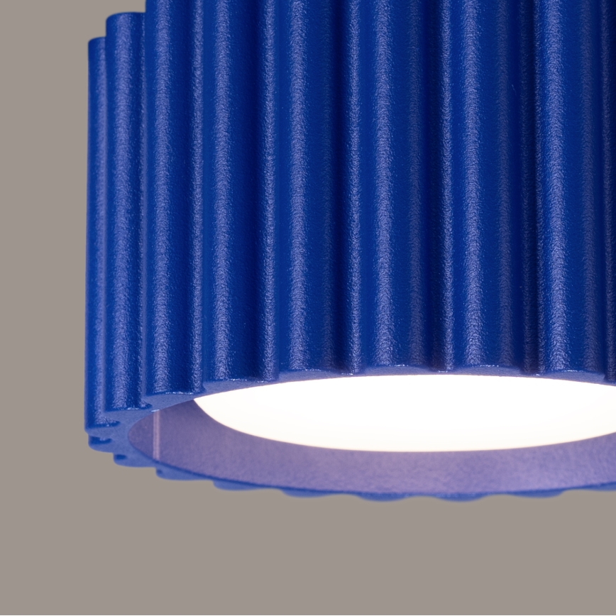 AURA spotlight 1xGX53/10W/230V 6 cm blue