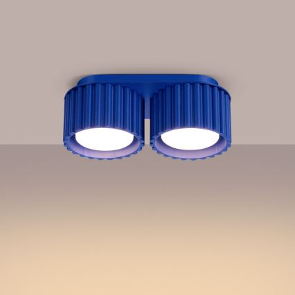 AURA Spotlight 2xGX53/10W/230V Blue