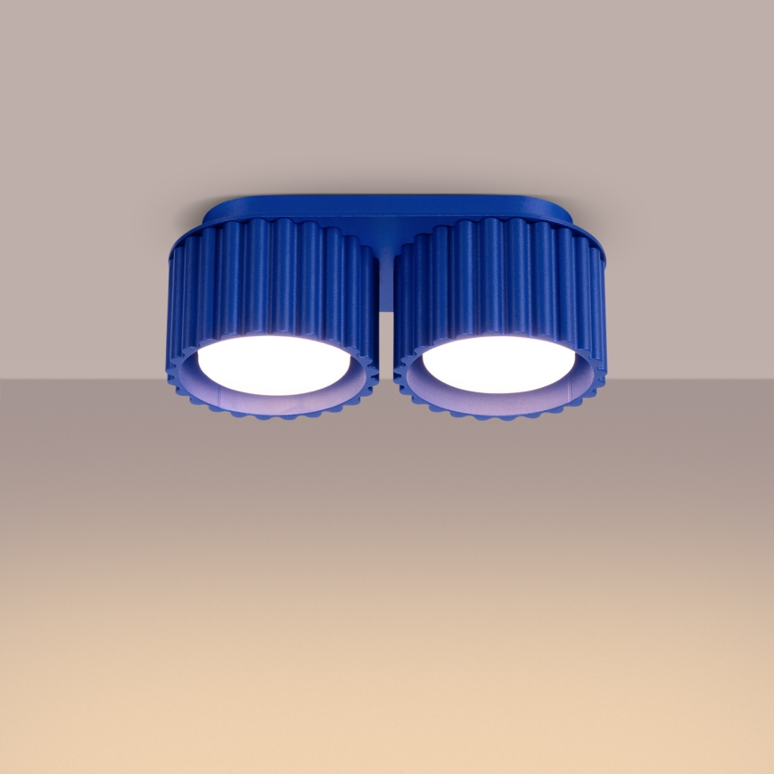 AURA Spotlight 2xGX53/10W/230V Blue