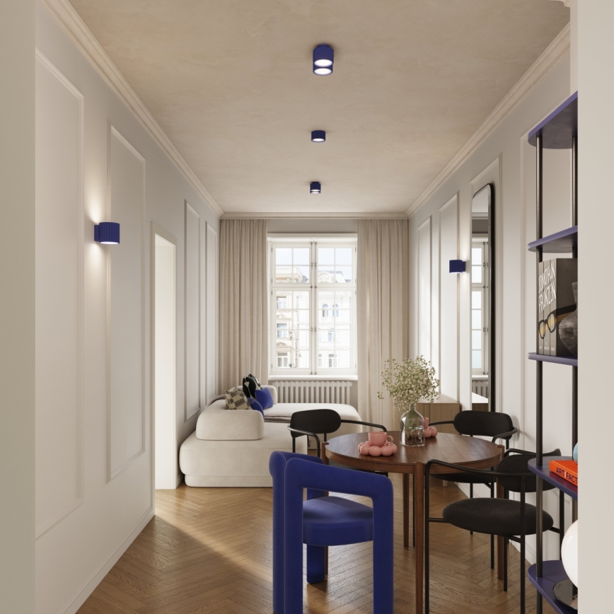 AURA Spotlight 2xGX53/10W/230V Blue