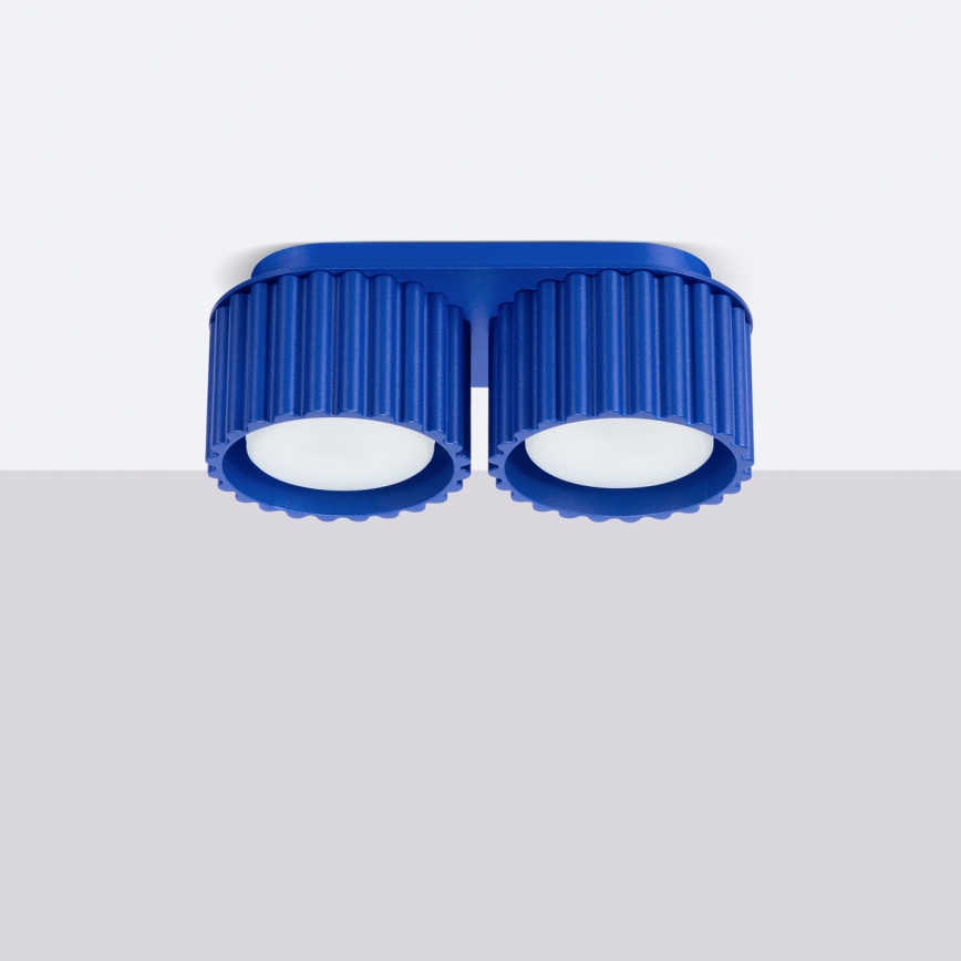 AURA Spotlight 2xGX53/10W/230V Blue