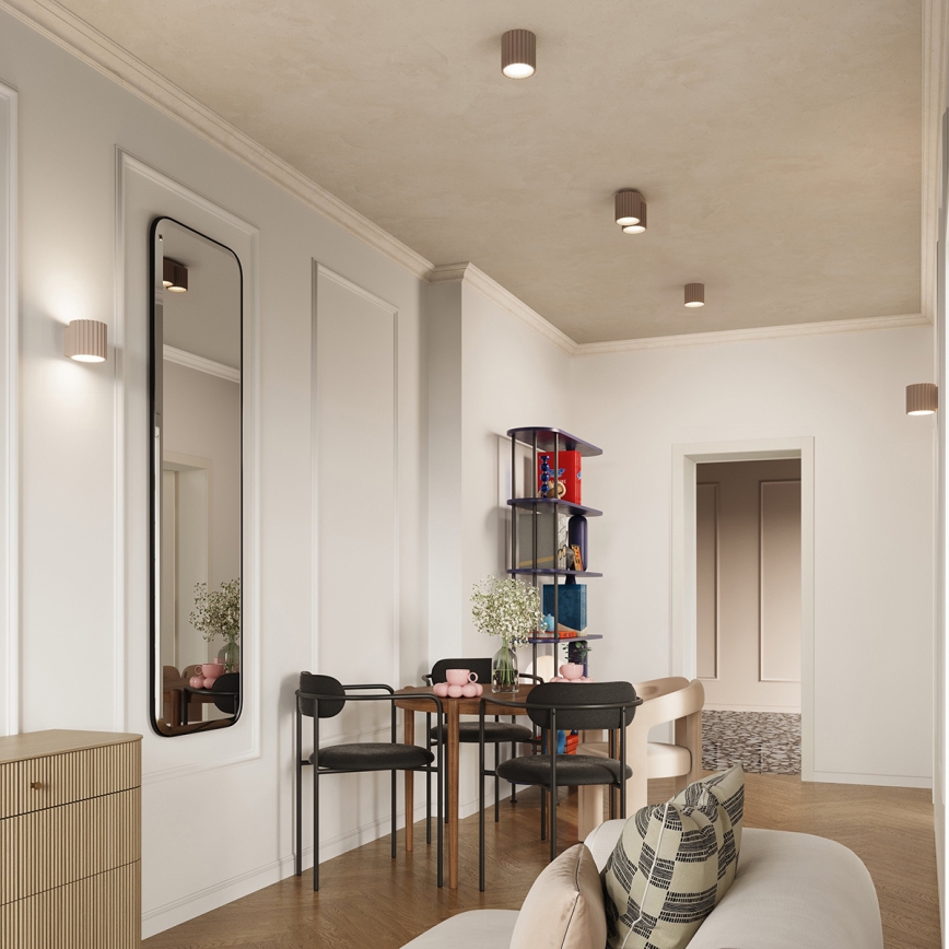 AURA Wall Light 1x G9/10W/230V Taupe