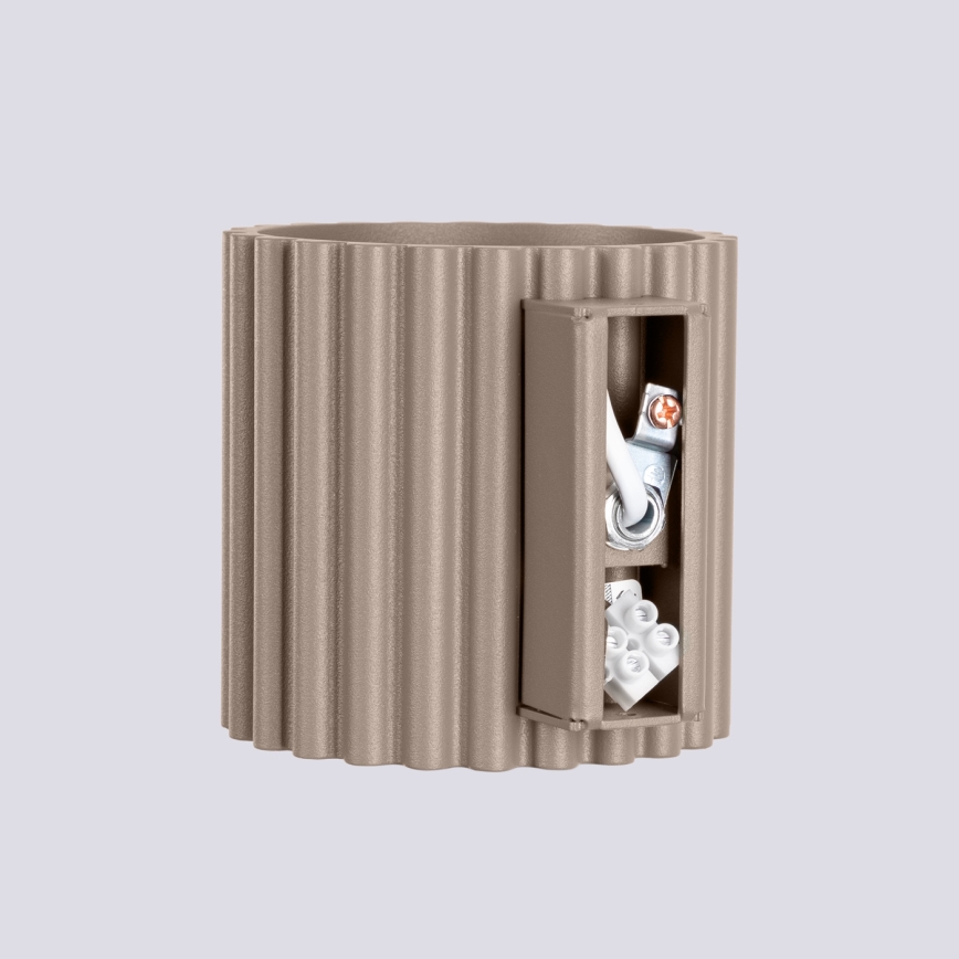 AURA Wall Light 1x G9/10W/230V Taupe
