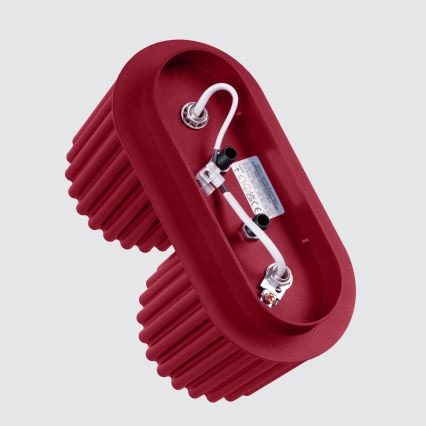 AURA spotlight 2xGU10/10W/230V red
