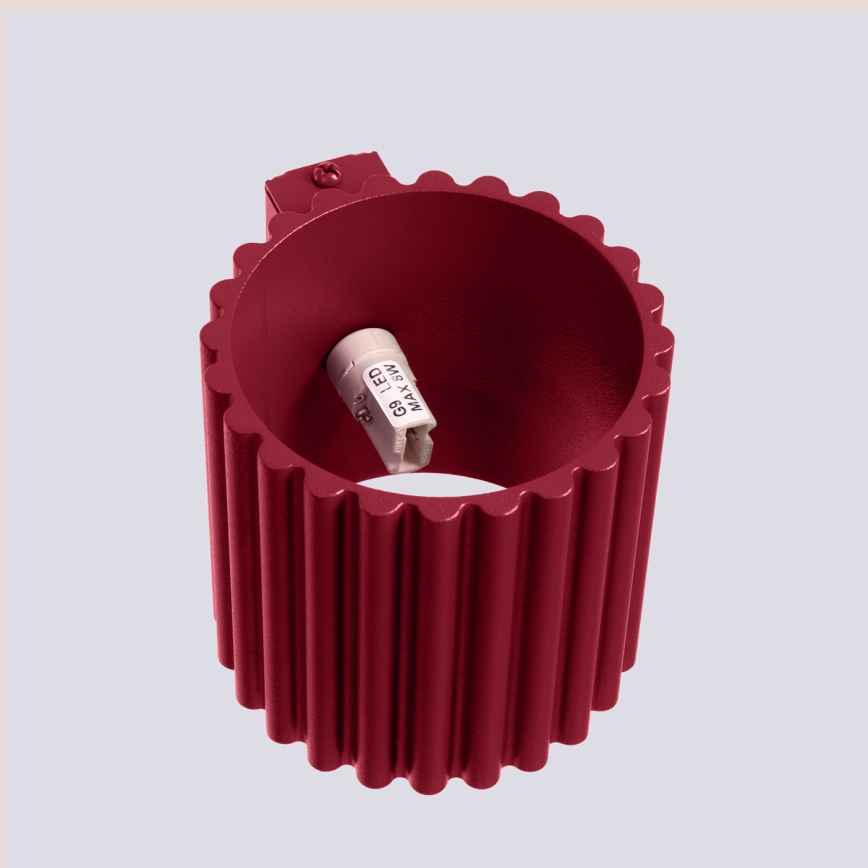 AURA Wall Light 1xG9/10W/230V Red