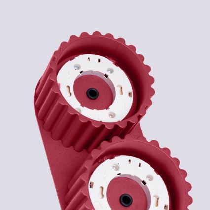 AURA 2xGX53/10W/230V Spotlight, Red