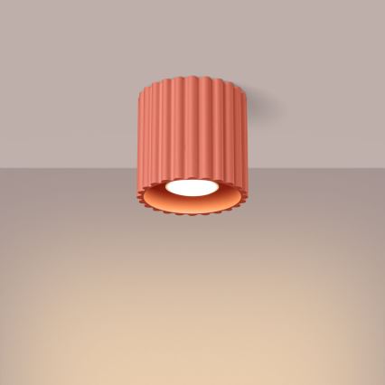 AURA Spotlight 1xGU10/10W/230V Ø 10 cm Pink