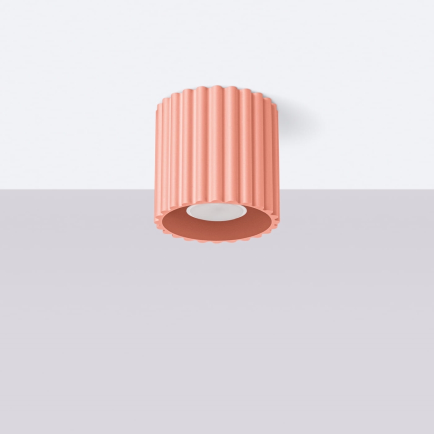 AURA Spotlight 1xGU10/10W/230V Ø 10 cm Pink