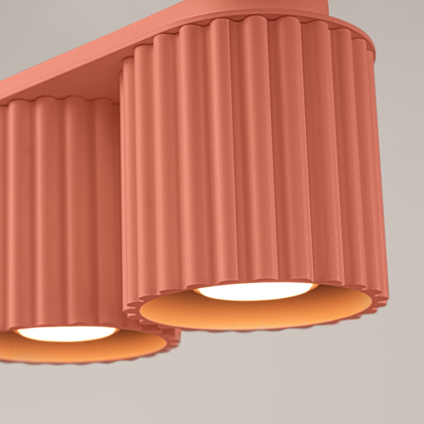 Spotlight AURA 2xGU10/10W/230V pink