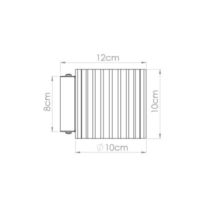 AURA Wall Lamp 1xG9/10W/230V Pink
