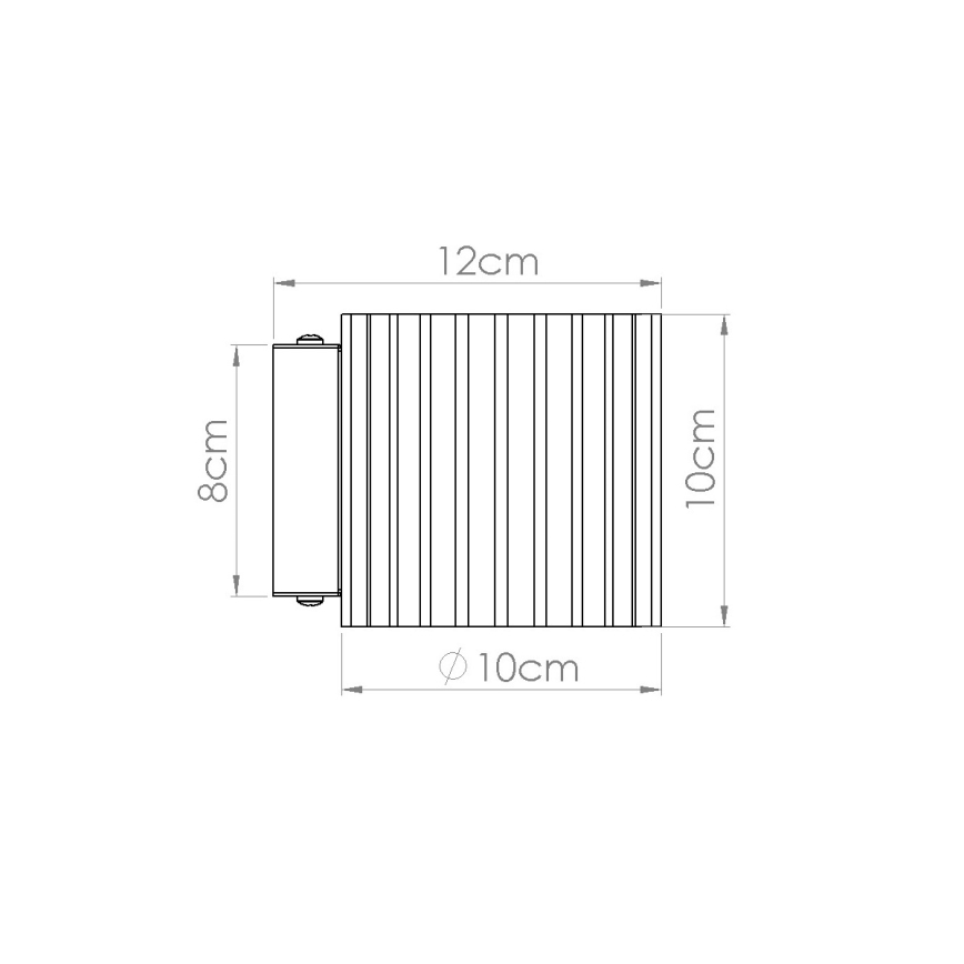 AURA Wall Lamp 1xG9/10W/230V Pink