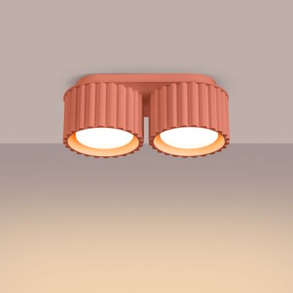 AURA Spotlight 2xGX53/10W/230V pink