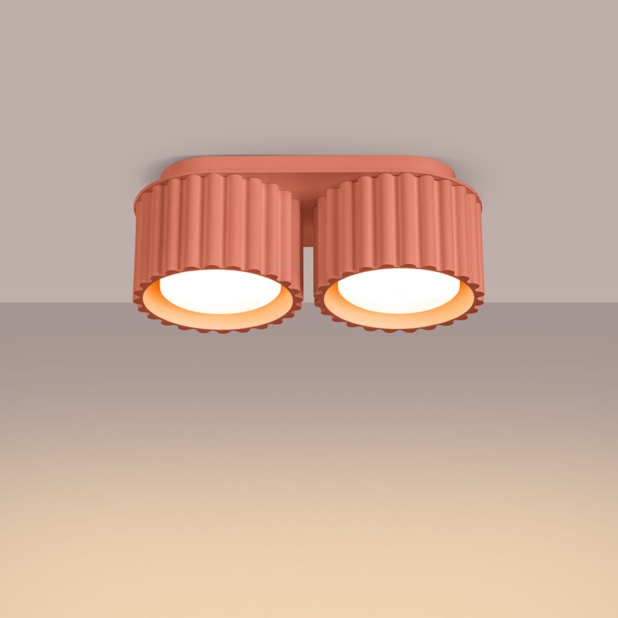 AURA Spotlight 2xGX53/10W/230V pink