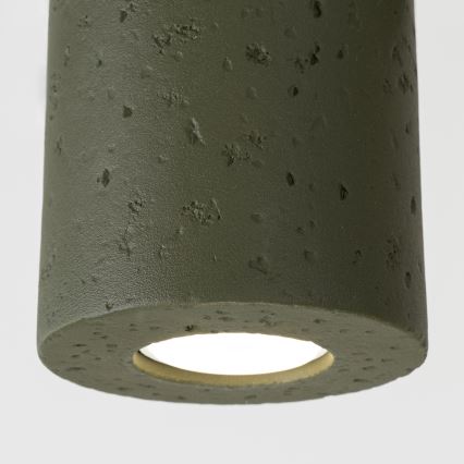 ORBIS Concrete/Green Spotlight 1xGU10/10W/230V