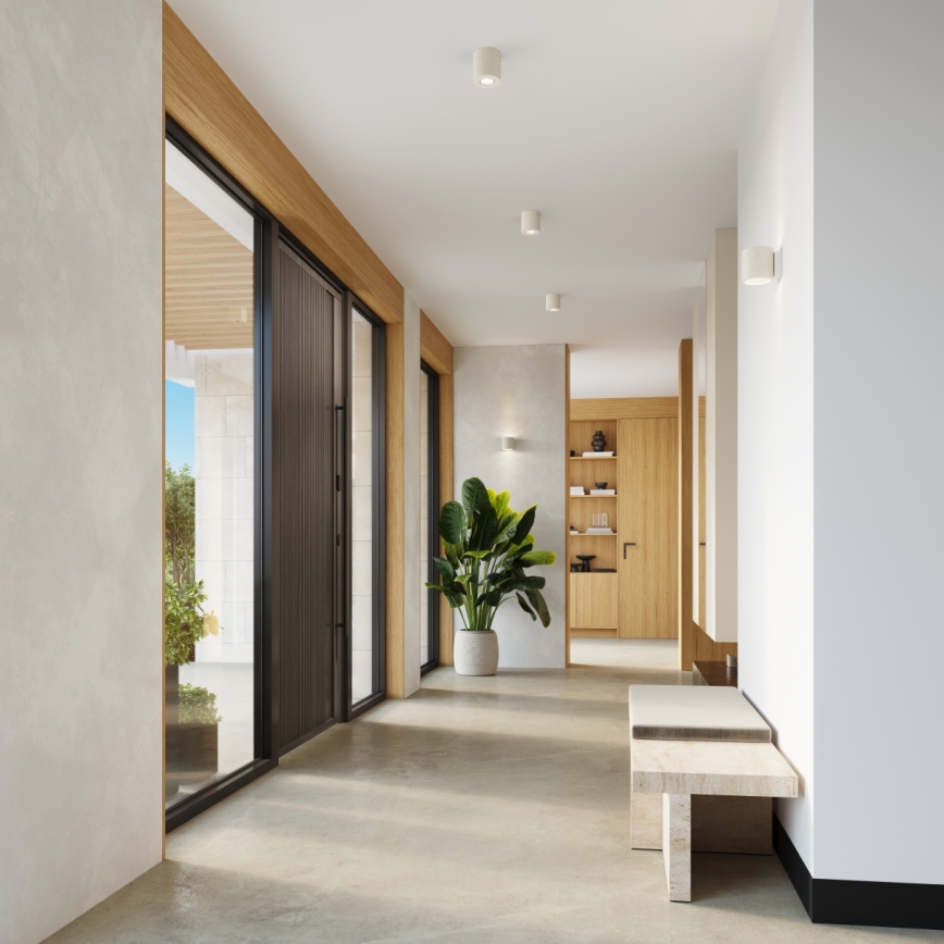 ORBIS Spotlight 1xGU10/10W/230V Concrete/Cream